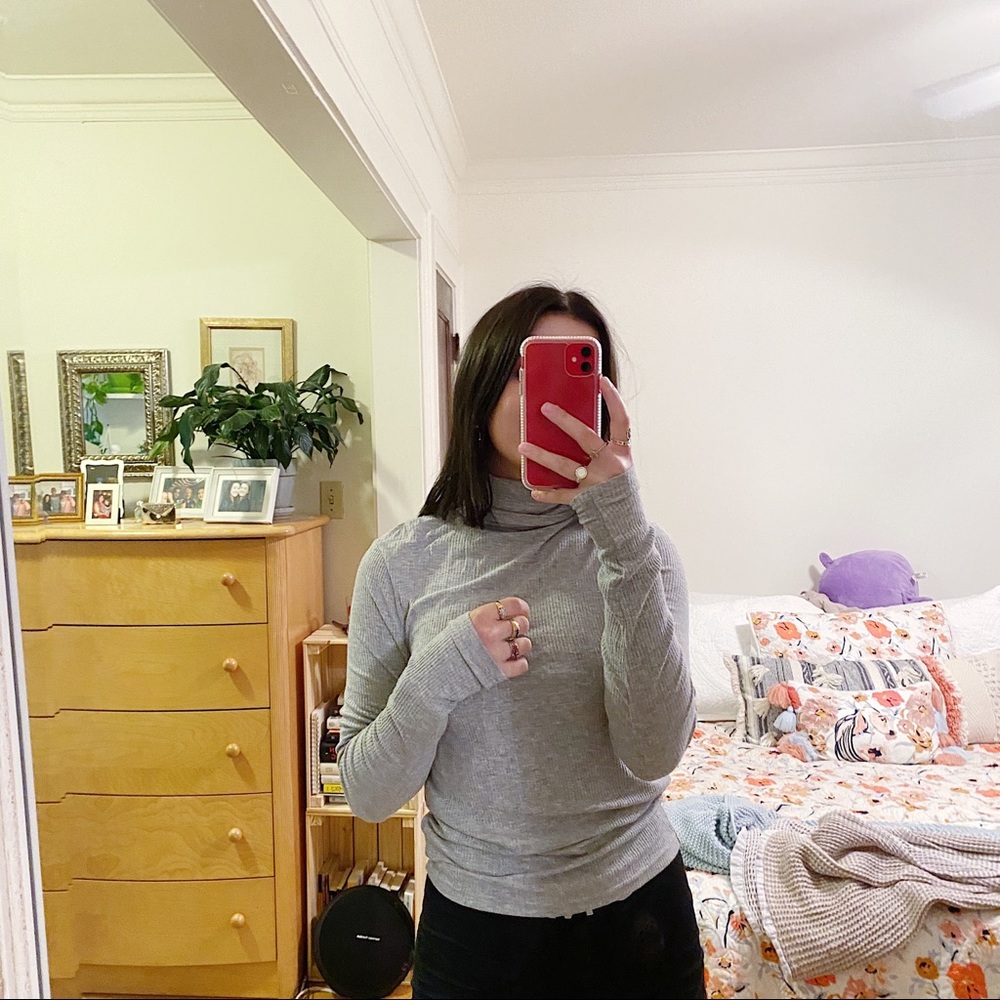 Divided Turtleneck